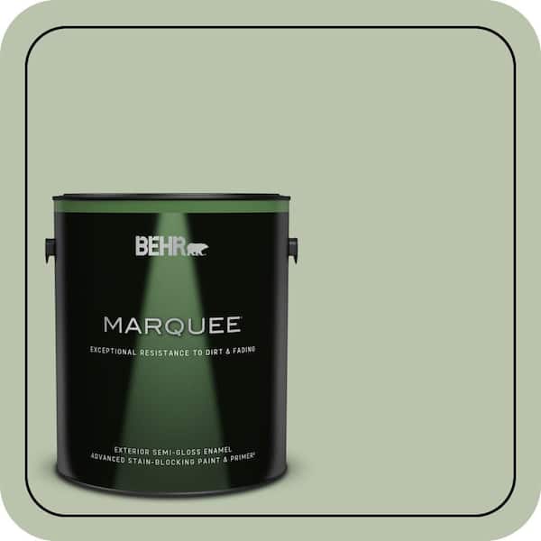 BEHR MARQUEE 1 gal. #PPU11-10 Whitewater Bay Semi-Gloss Enamel Exterior Paint & Primer