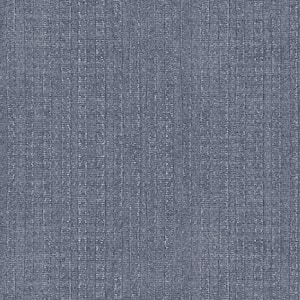 Bazaar Collection Navy Moss Stripe Design Non-WOven Paper Non-Pasted Wallpaper Roll (Covers 57 sq. ft.)