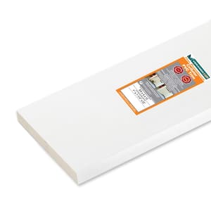 1 in. x 7-1/4 in. x 12 ft. High Performance Cellular PVC Trim