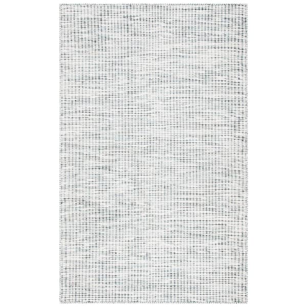 SAFAVIEH Vermont Gray/Ivory 9 ft. x 12 ft. Interlaced Geometric Area Rug