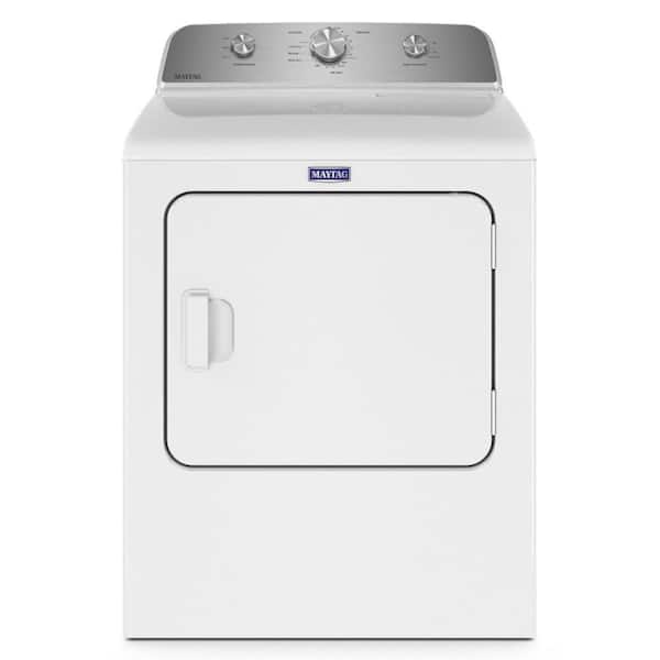 7.0 cu. ft. Vented Electric Dryer in White