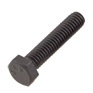 5/16 in. -18 x 1-1/2 in. Black Hex Bolt (15-Pack)