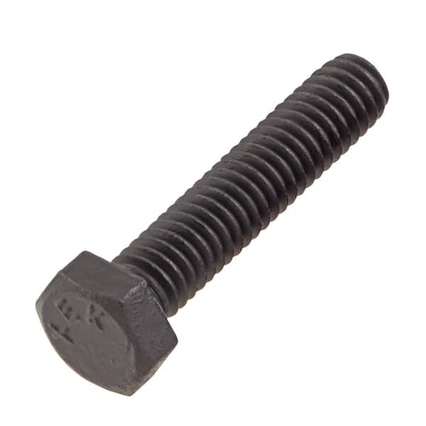 5/16 in. -18 x 1-1/2 in. Black Hex Bolt
