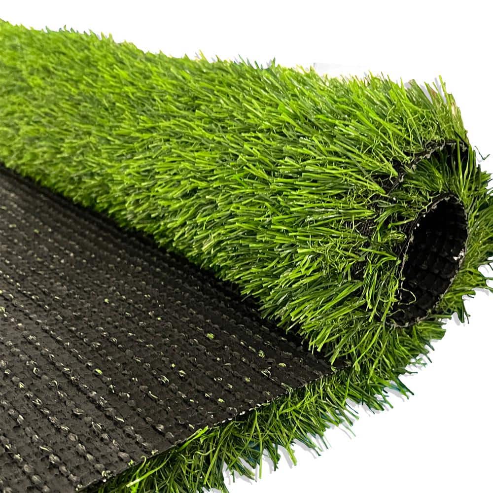 Wellco ft. x ft. Green Artificial Grass Carpet 0.78