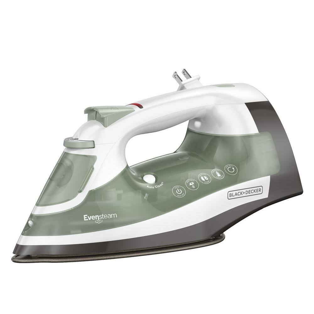 UPC 050875822719 product image for BLACK+DECKER One Step 1200-Watt Steam Cord Reel Iron in Green | upcitemdb.com