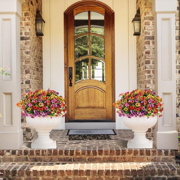 Afoxsos 11.8 in. H 12 Bundles Artificial Daisy Flowers for Indoor