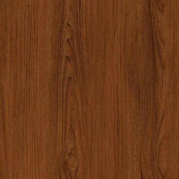 TrafficMaster Take Home Sample - Allure Oregon Cherry Resilient Vinyl Plank Flooring - 4 in. x 4 in.