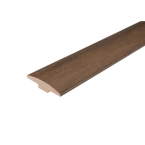 ROPPE Becky 0.28 in. Thick x 2 in. Wide x 78 in. Length Wood T-Mold Hardwood Triming