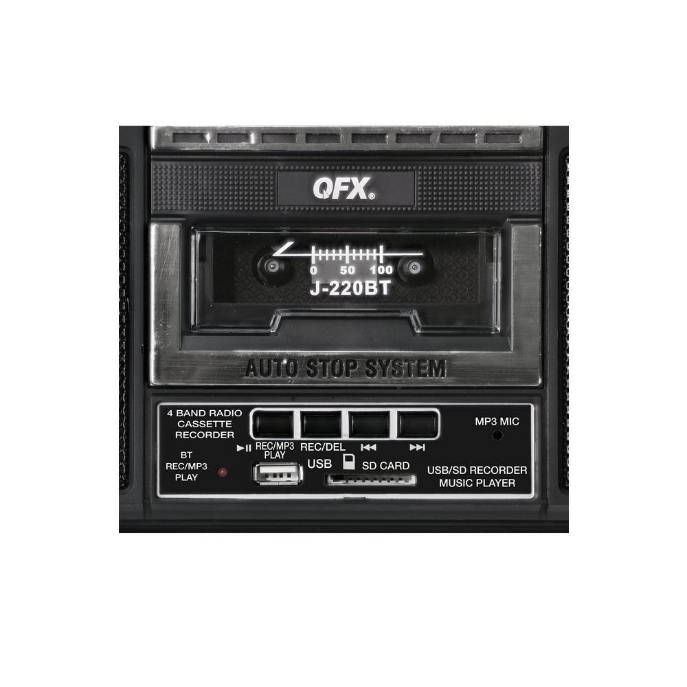 Buy Retro Boombox Bluetooth Speaker with Cassette Player and MP3