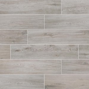 Chalet Greige 8 in. x 36 in. Porcelain Floor and Wall Tile (13.6 sq. ft./case)