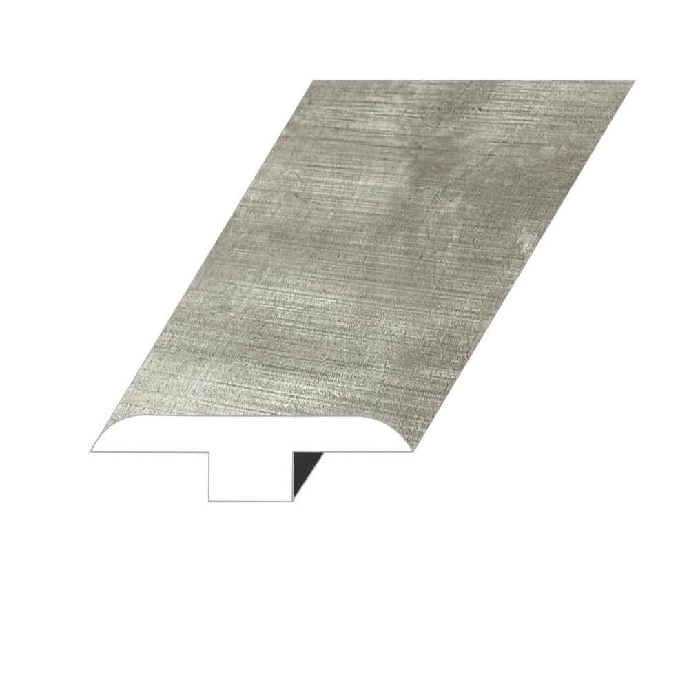 Summa Intrepid Nickel 0.5 in. Thick x 1.8 in. W x 94.5 in. L HDF Waterproof