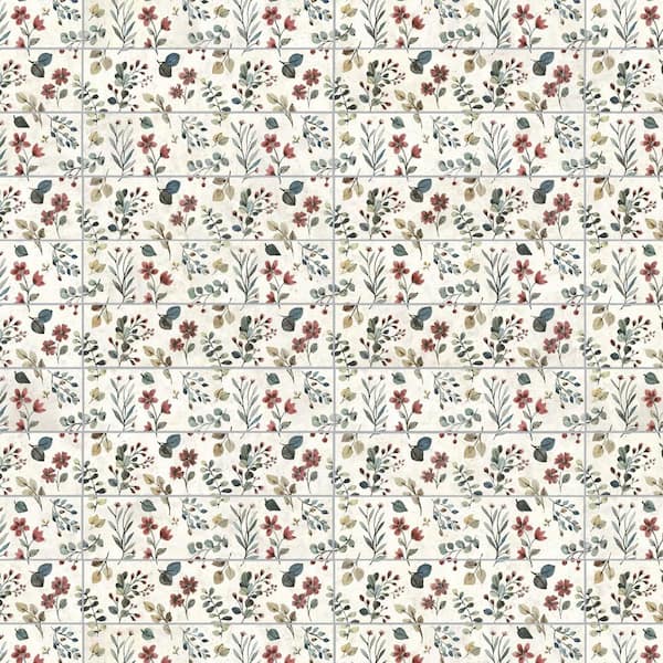 Garden Brick Whisper 2-3/8 in. x 9-3/4 in. Porcelain Floor and Wall Tile (5.78 sq. ft./Case)
