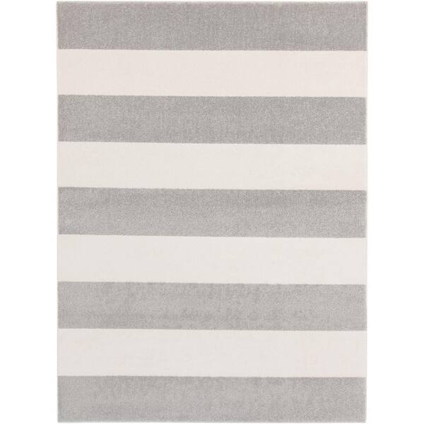 Artistic Weavers Salem Gray 7 ft. x 10 ft. Indoor Area Rug