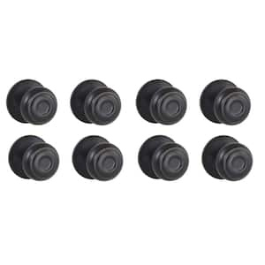 Hartford Aged Bronze Hall/Closet Door Knob (8-Pack)