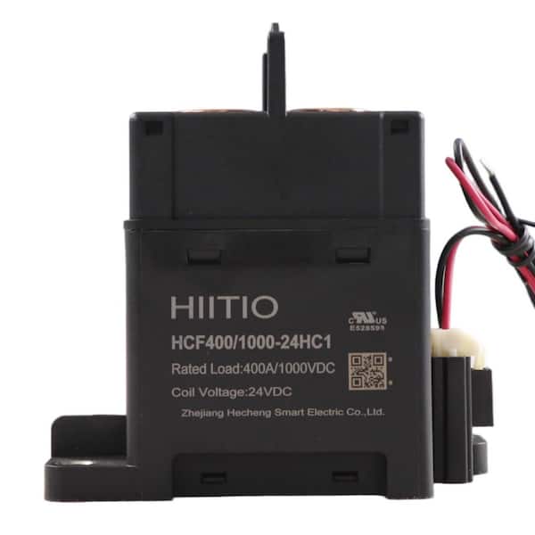 HIITIO 100A 1000VDC Ceramic High-Voltage DC Contactor Relay, UL