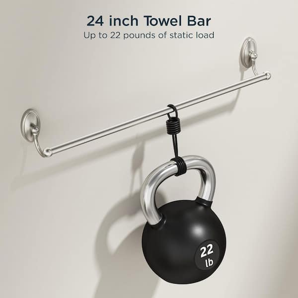 3 -Piece Bath Hardware Set with Included Mounting Hardware in Brushed Nickel