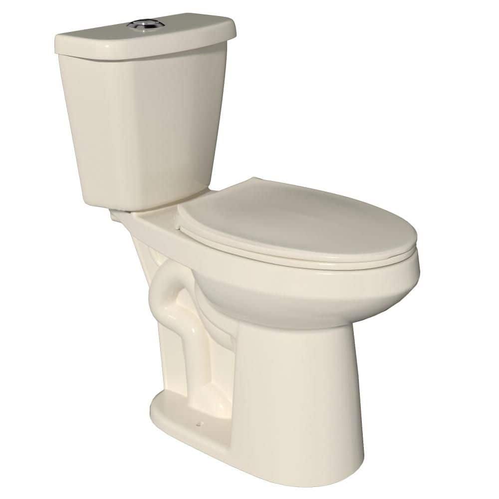 21 in. Two-Piece Elongated Extra Tall Toilet Dual Flush 1.0/1.28 GPF Bone Soft Close Seat 12 in. Rough In price history on PriceWatchPro