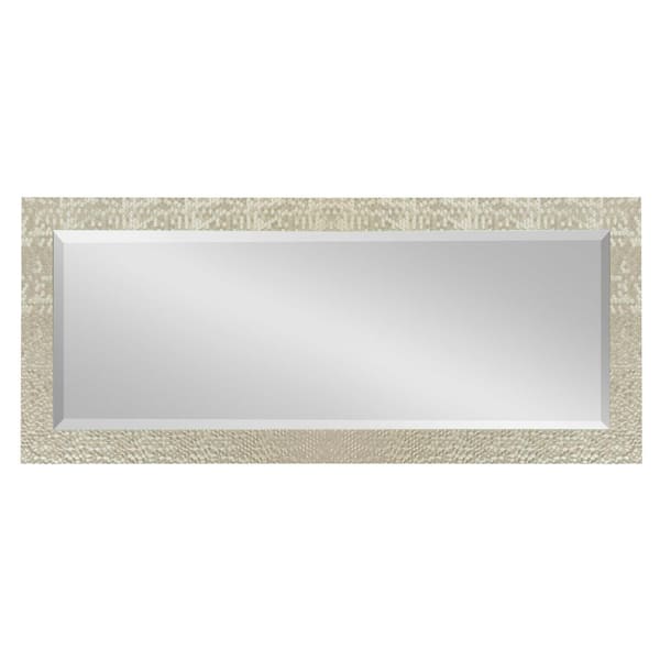 50.8 x 19.3 Modern Square & Rectangle 3D Panel Wall Mirror Decor Art with  Gold Frame