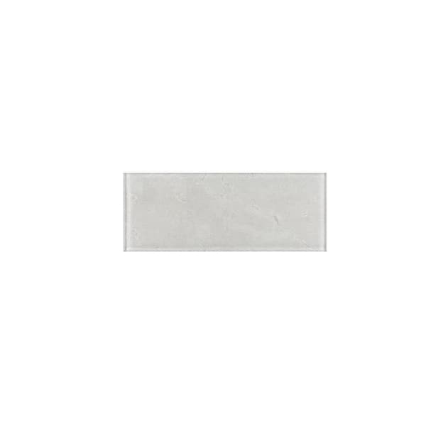 Jeffrey Court Take Home Tile Sample - Fantasy Gray 4 in. x 6 in. Subway ...