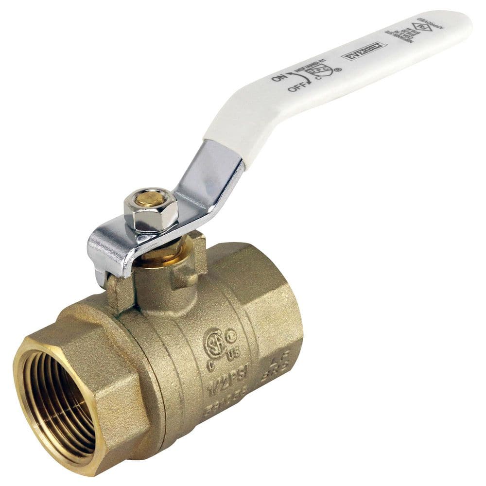 1 in. FNPT x 1 in. FNPT Lead Free Brass Full Port Threaded Ball Valve price history on PriceWatchPro