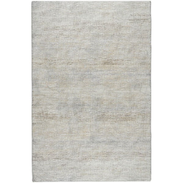 Dream Shag Premium Machine Washable Abstract ADS32 Beige 10 ft. x 14 ft. Area Rug