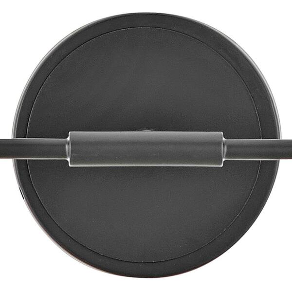 LARK - Kline 14.25 in. 2 Light Black Vanity Light