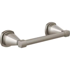 Stryke Wall Mount Pivot Arm Toilet Paper Holder Bath Hardware Accessory in Stainless Steel