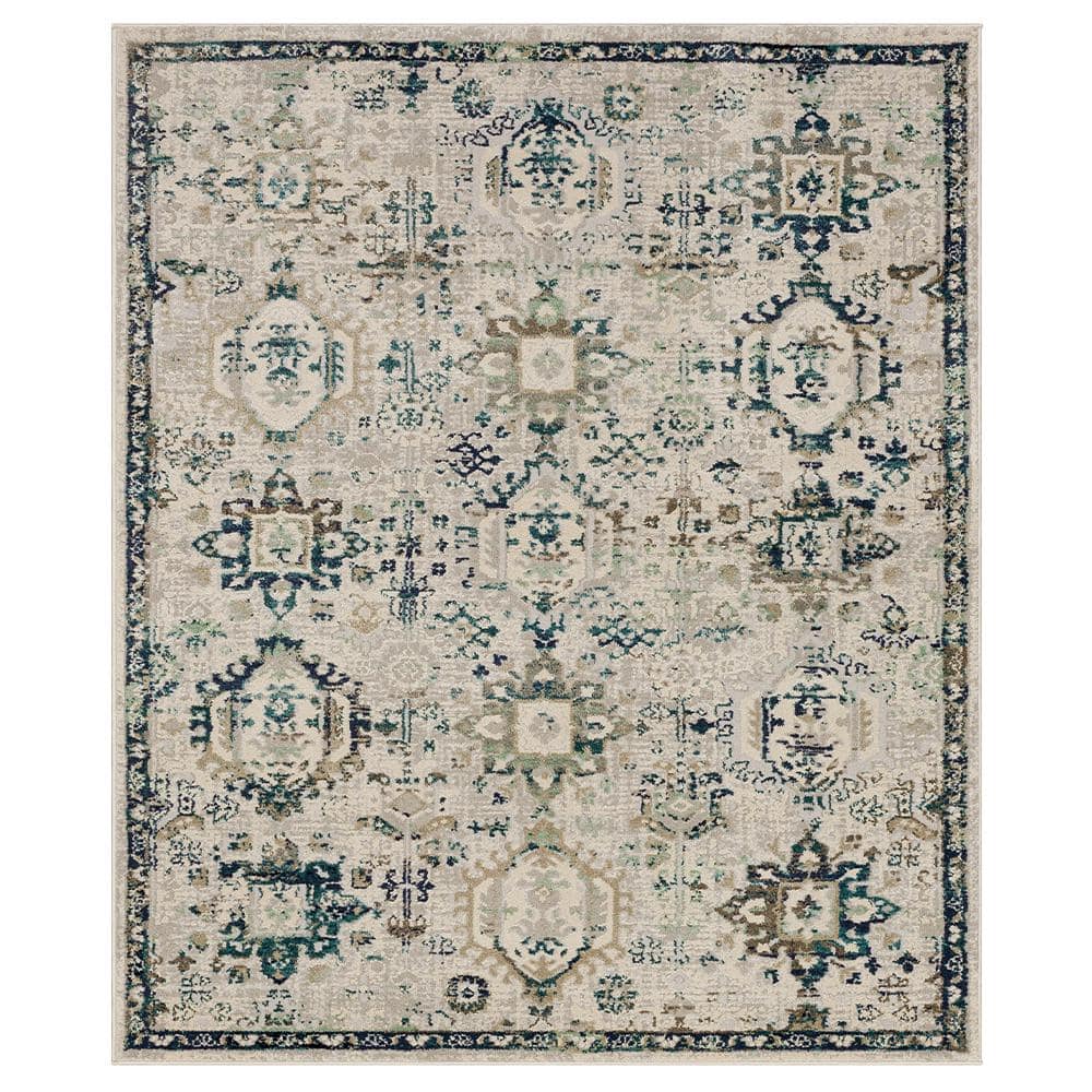 Medallion Cream 10 ft. x 13 ft. Indoor Area Rug price history on PriceWatchPro