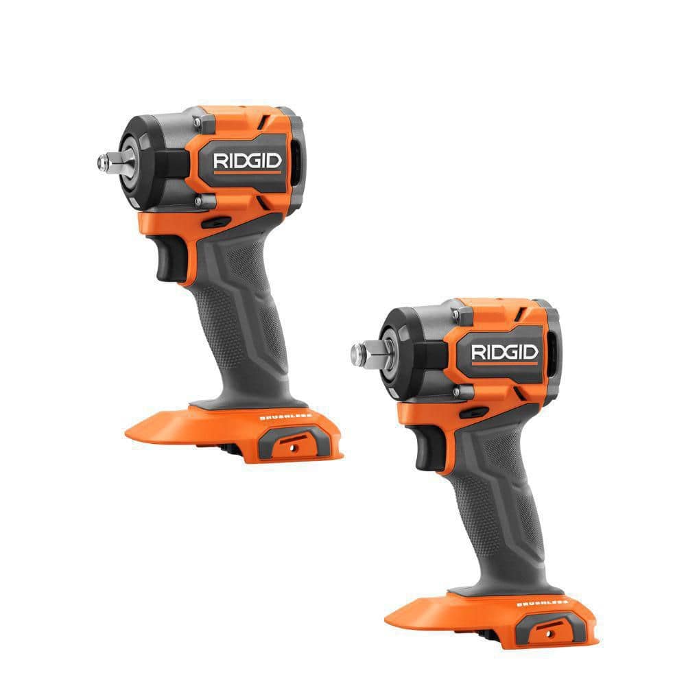 RIDGID 18V SubCompact Brushless Cordless 3/8 in. Impact Wrench and