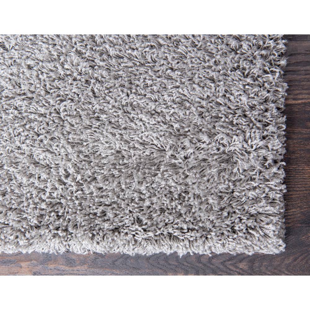 Cloud Gray Luxe Shag Rectangular Rug 8' x 10' - Easy Care & Stain-resistant