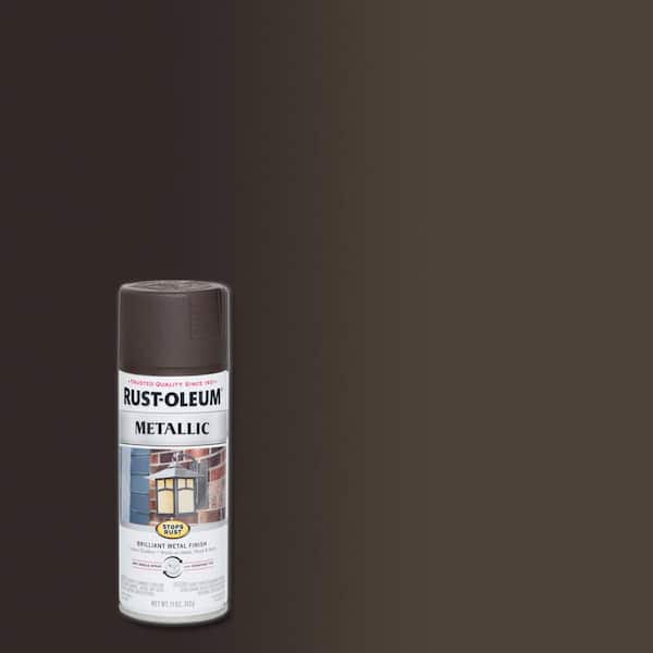 Rust-Oleum 249131 Universal All Surface Metallic Spray Paint, 11 oz, Oil  Rubbed Bronze