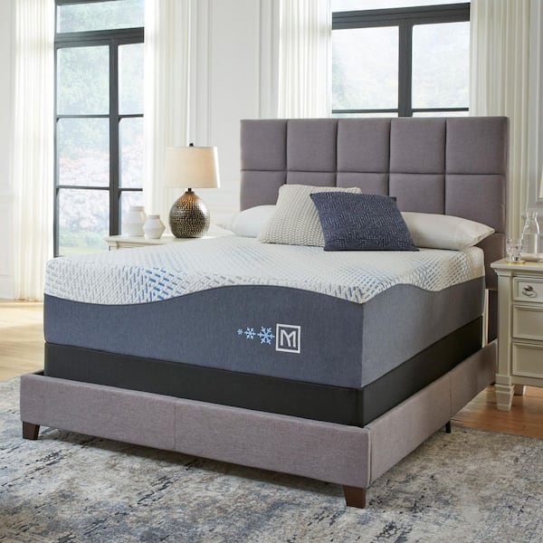 Millennium Luxury Gel Memory Foam King Medium 14 in. Bed-in-a-Box Mattress