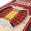YouTheFan NCAA Louisville Cardinals 6 in. x 19 in. 3D Stadium Banner-KFC  Yum! Center 0953210 - The Home Depot