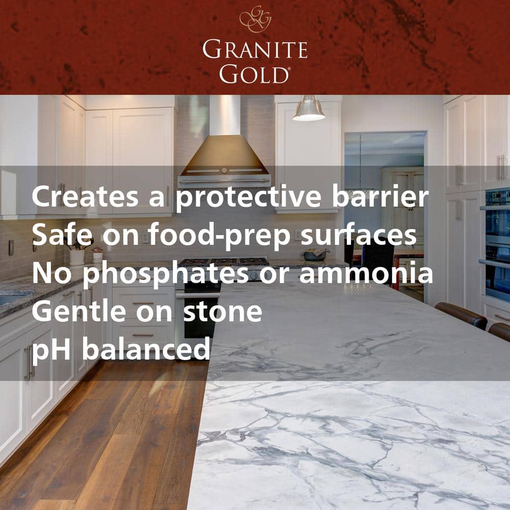 Granite Gold 24oz Clear Water-Based Stone Sealer Spray