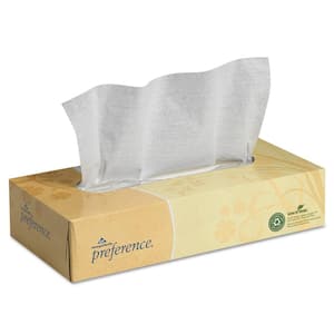 Preference White Facial Tissue (100-Count)