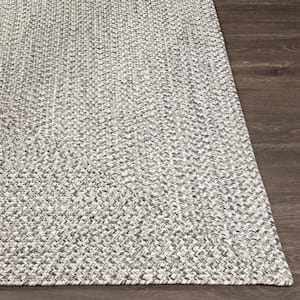 Tamar Gray Doormat 3 ft. x 5 ft. Indoor/Outdoor Area Rug
