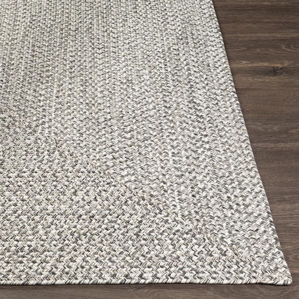 Tamar Gray Doormat 3 ft. x 5 ft. Indoor/Outdoor Area Rug