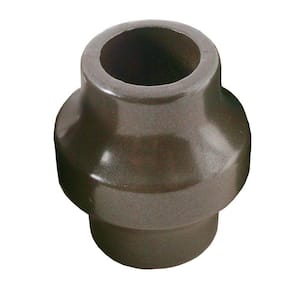 3/4 in. Charcoal Aluminum Round Baluster Collar