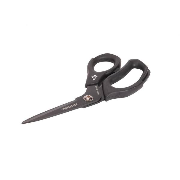 sk-8　 Husky 8 IN TITANIUM COATING SCISSORS 90993 - The Home Depot