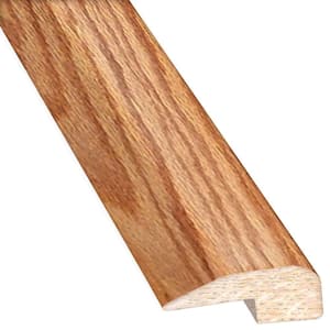 Red Oak Natural 0.88 in. Thick x 2 in. Wide x 78 in. Length Hardwood Carpet Reducer/Baby T-Molding