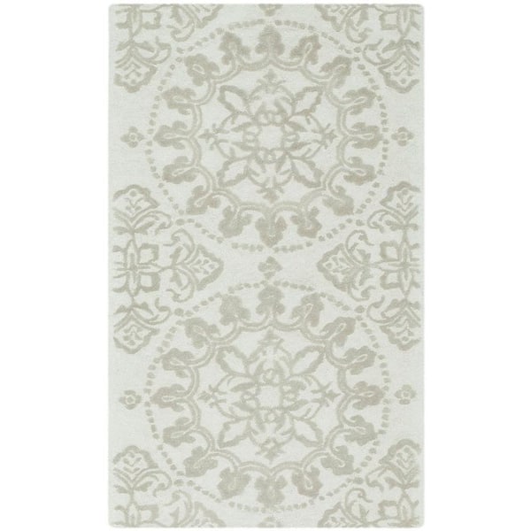 SAFAVIEH Martha Stewart Terraza Shale 3 ft. x 4 ft. Area Rug