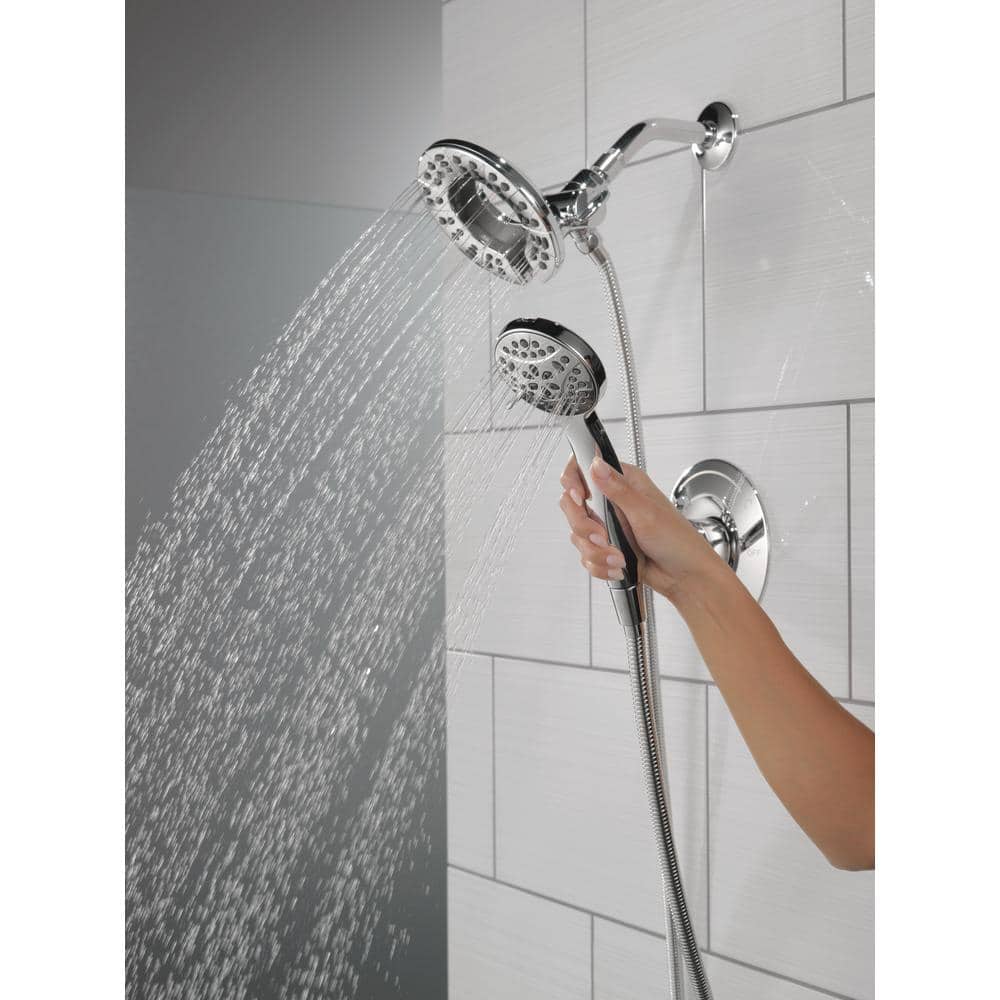 Chrome Multi-Function Handheld Shower Faucet Set