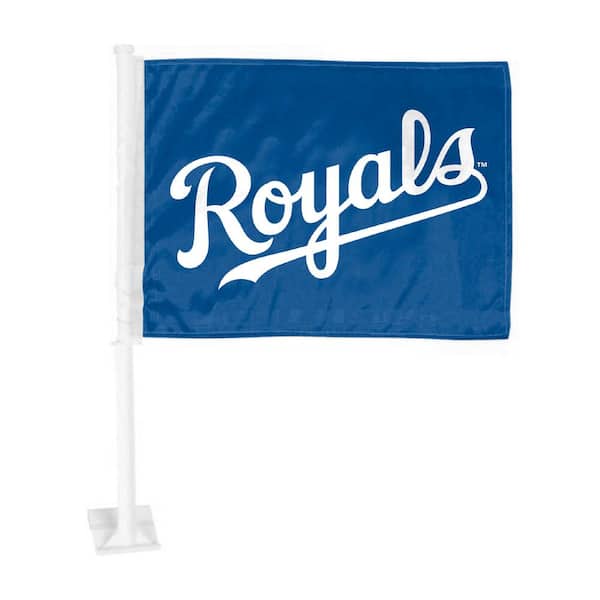 FANMATS MLB - Kansas City Royals Car Flag Large 1-Piece 11 in. x 14 in.