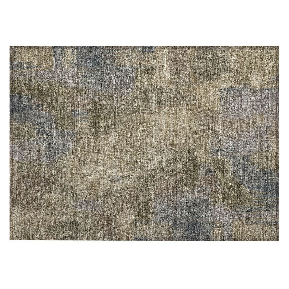 Chantille Machine Washable Indoor/Outdoor Abstract ACN2948 Olive 3 ft. x 4 ft. Area Rug price history on PriceWatchPro