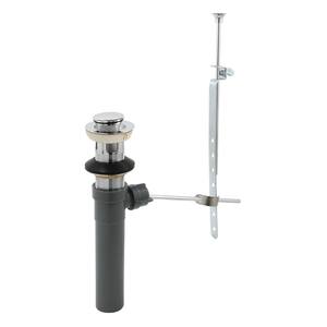 Drain Pop-Up Unit Chrome with Putty