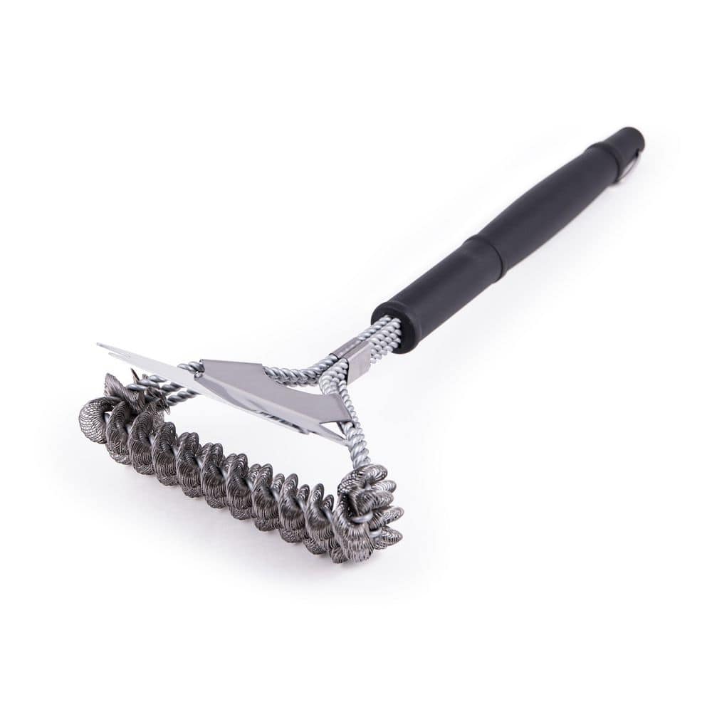Texas Brush 7 5/8 x 2 5/8 Stainless Steel Wire Grill Brush Head for Smart  Grill Brushes