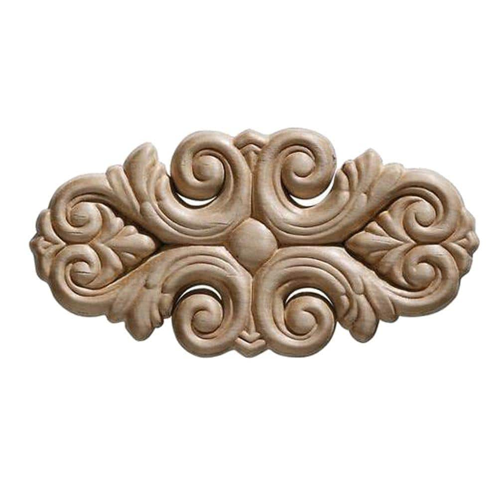 UPC 009215028021 product image for 3322PK 7/32 in. x 5-1/2 in. x 2-3/4 in. Birch Acanthus Corner Onlay Ornament Mou | upcitemdb.com