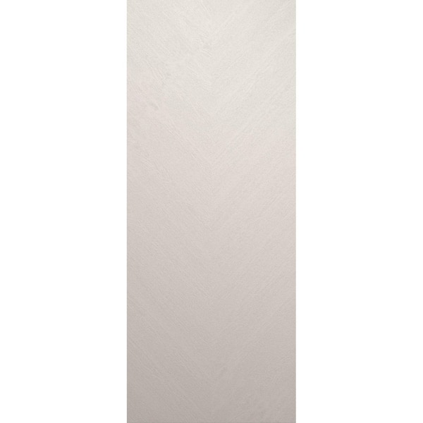 24 in. x 84 in. Painted White Oak Solid Wood Interior Door Slab