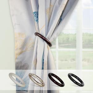 Magnetic Hoop Curtain Holdback (Pair) - Bronze