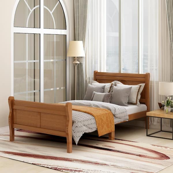 Bed frame with footboard discount